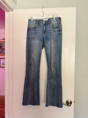 DEAR JOHN Classic Light Blue Women's Flared Jeans